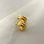 Load image into Gallery viewer, Diandra Gold Hoops (pre- order)
