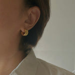 Load image into Gallery viewer, Diandra Gold Hoops (pre- order)
