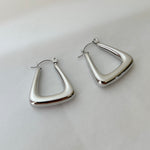 Load image into Gallery viewer, Piera Silver Hoops
