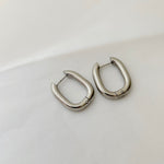 Load image into Gallery viewer, Astra Silver Hoops (pre- order)
