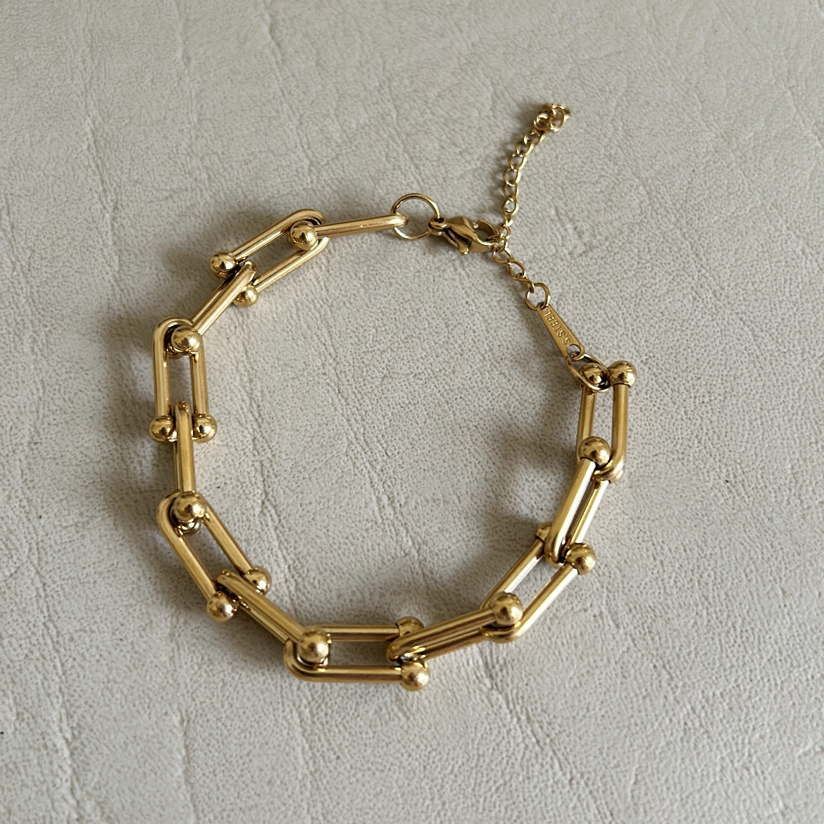 Elba Gold Link Bracelet