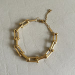 Load image into Gallery viewer, Elba Gold Link Bracelet
