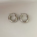 Load image into Gallery viewer, Caterina Silver Hoops (pre- order)
