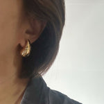 Load image into Gallery viewer, Feliz Checkered Drop Earrings
