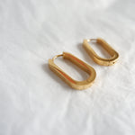 Load image into Gallery viewer, Sylvia Gold Hoops
