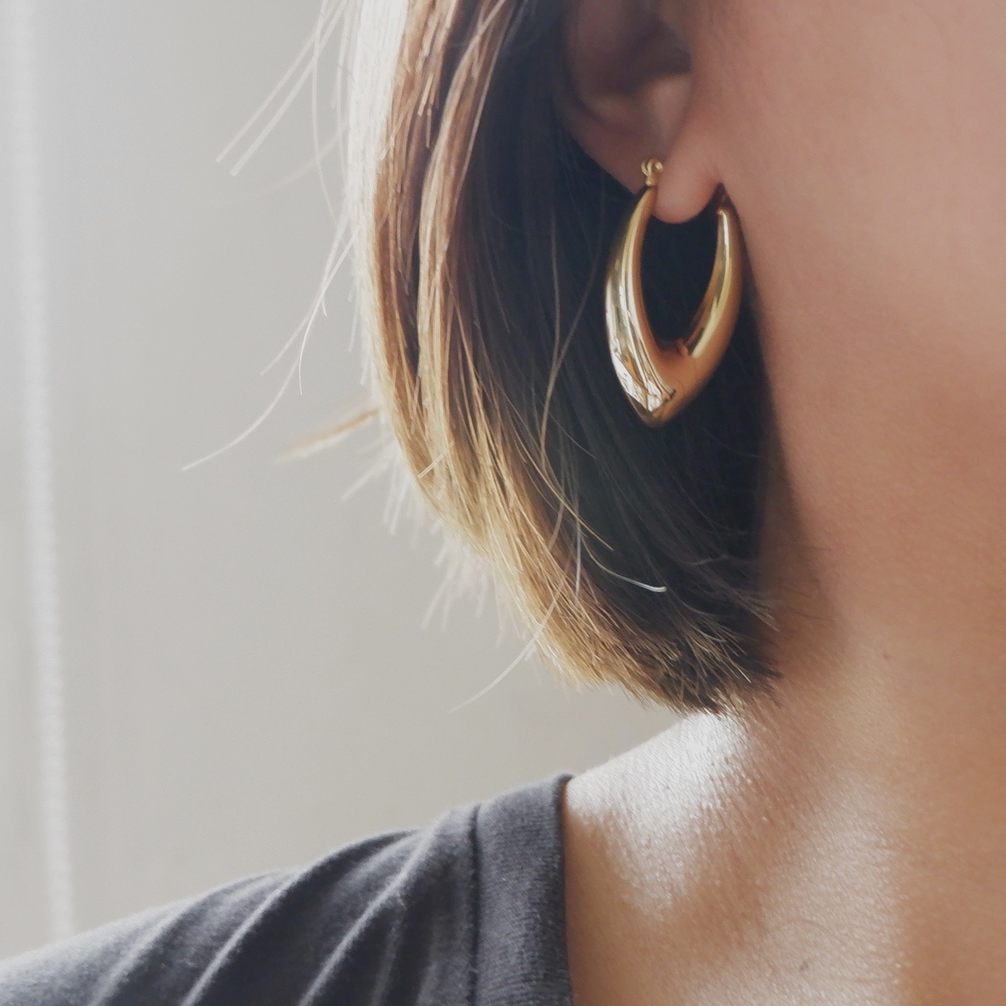 Louise Gold Hoops